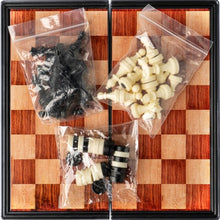 Travel Chess & Checkers Set