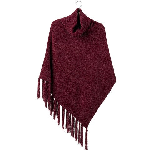 Cowl Neck Poncho