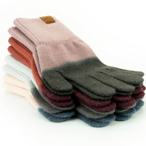 Double Dip-Dye Gloves