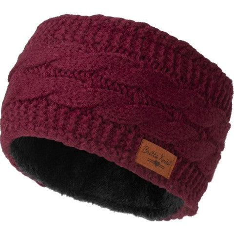 Knit Plush Lined Headwarmer