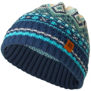 Fair Isle Cuffed Kids Beanie