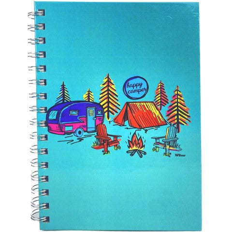 Happy Camper Scene Notebook