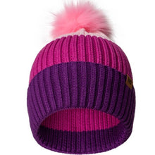 Rib Knit Kids Pom Hat