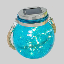 Crackle Glass Solar Lights