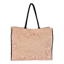 Sunny Day Burlap Tote Bag