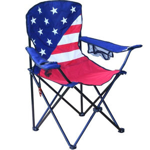 USA Folding Arm Chair