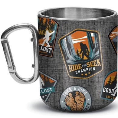 Bigfoot Patch Carabiner Mug