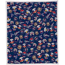 American Patch Sherpa Blanket