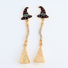 Witch Broom Earrings