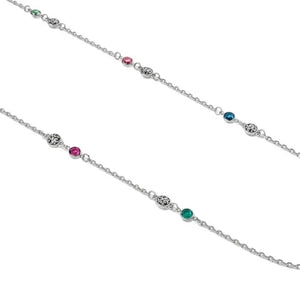 Elora Gems Drops Necklace