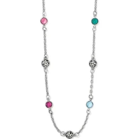 Elora Gems Drops Necklace