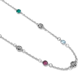 Elora Gems Drops Necklace