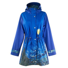 Van Gogh Irises Rain Jacket