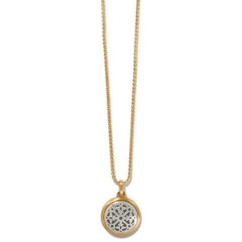 Two Tone Luce Short Necklace