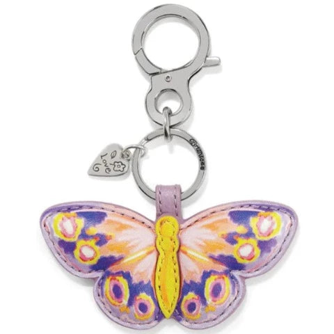 French Garden Butterfly Handbag Fob