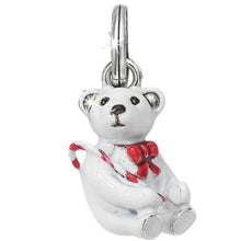 Frosty Christmas Bear Charm