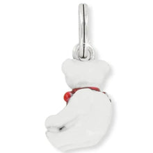 Frosty Christmas Bear Charm