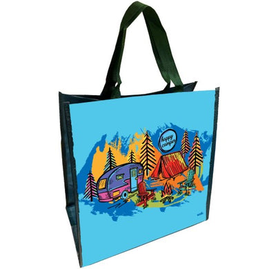 Happy Camper Shopping Bag