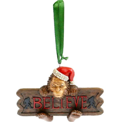 Bigfoot Believe Ornament