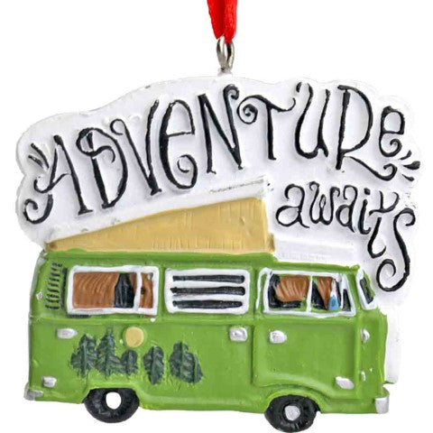 Camper Van Adventure Ornament