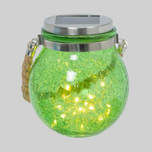 Crackle Glass Solar Lights