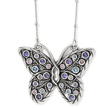 Halo Gems Monarch Butterfly Necklace