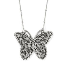 Halo Gems Monarch Butterfly Necklace
