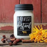 Harvest Festival Mason Jar Candles