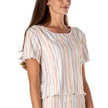 Snooze Fest Ribbed Pajama Top