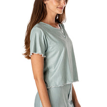 Under Covers Ribbed Pajama Top