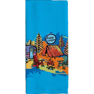 Happy Camper Kitchen Towel