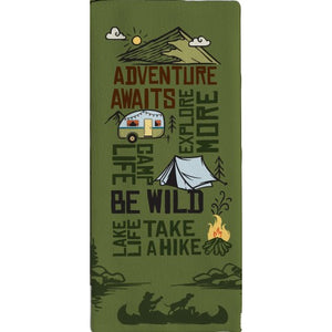 Adventure Awaits Kitchen Towel