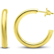 TOTALLY TUBULAR HOOP EARRING