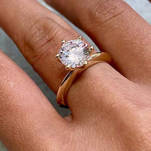 Solitaire Round Bridal Ring