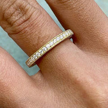 Milgrain Ring Set