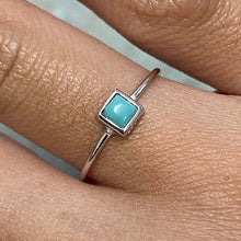 Square Bezel Solitaire Ring