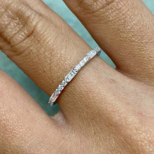 Cubic Zirconia Trio & Emerald Cut Thin Band Ring