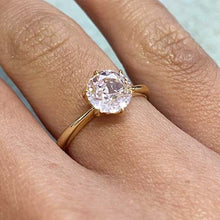 Round Solitaire Ring