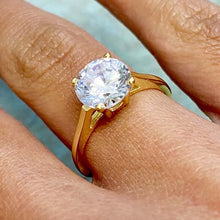Cathedral Solitaire Set Ring