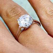 Cathedral Solitaire Set Ring