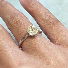Round Solitaire Ring