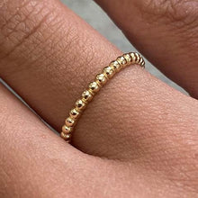 Simple Bubble Band Ring