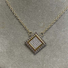 Pave Diamond Pendant Necklace