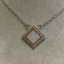 Pave Diamond Pendant Necklace