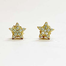 Pave Star Stud Earrings