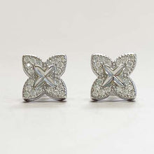 Sparkle X-Stud Earrings