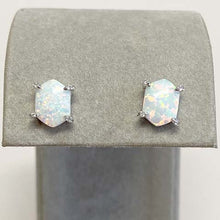 Large Oval opal Stud Earrings