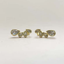 Graduated Teardrop Quad Earrings