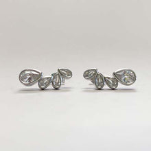 Graduated Teardrop Quad Earrings