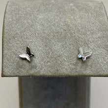 Mini Plain Butterfly Stud Earrings